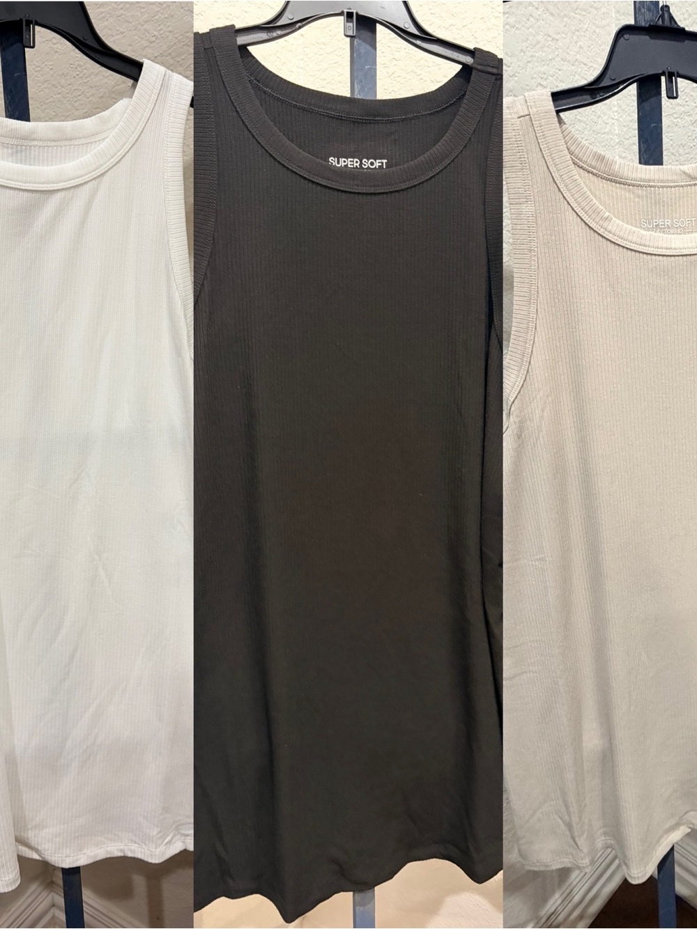 Torrid Womens 2x Supersoft Ribbed Tank Top Set New